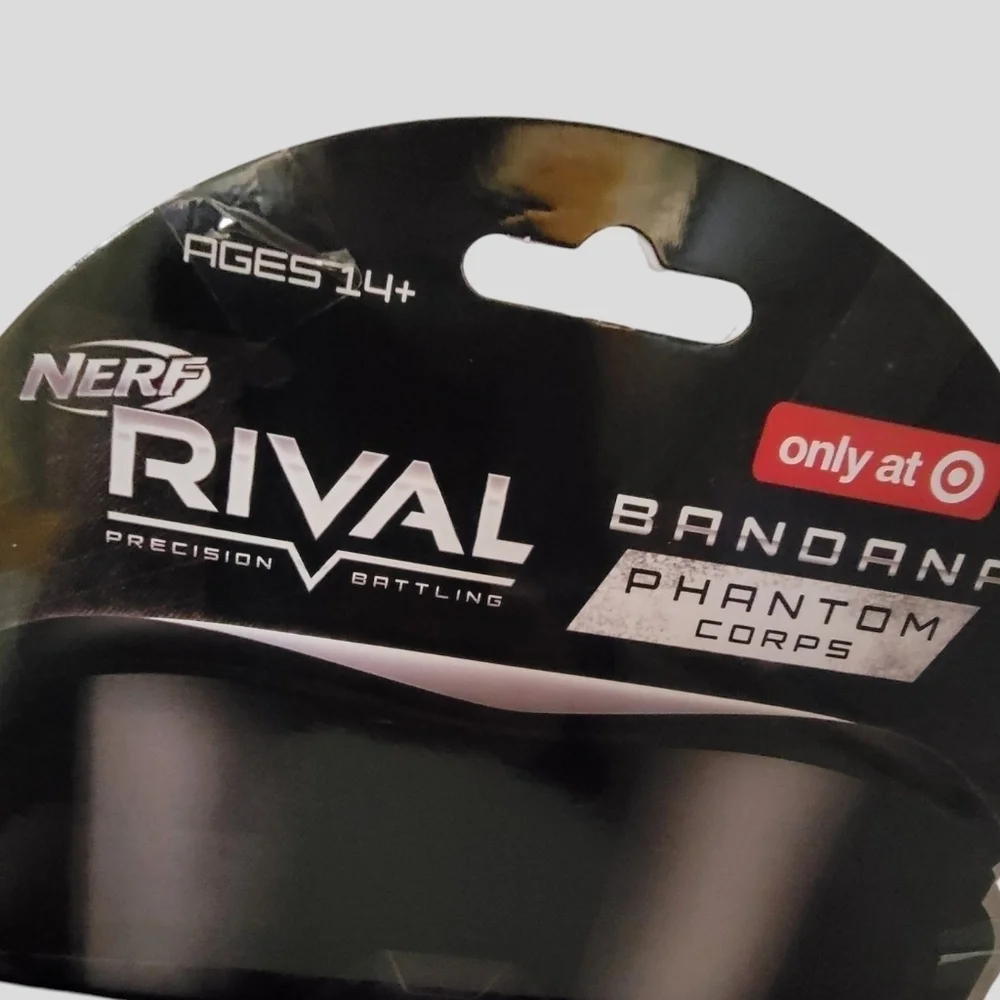 NEW Nerf Rival Phantom Corps White Bandana Precision Battling T02